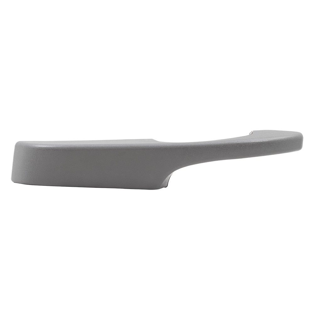 Brock Aftermarket Replacement Front Driver Left Inside Door Pull Handle Assembly And Hardware Pewter/Gray Compatible With 2003-2022 Chevy Express