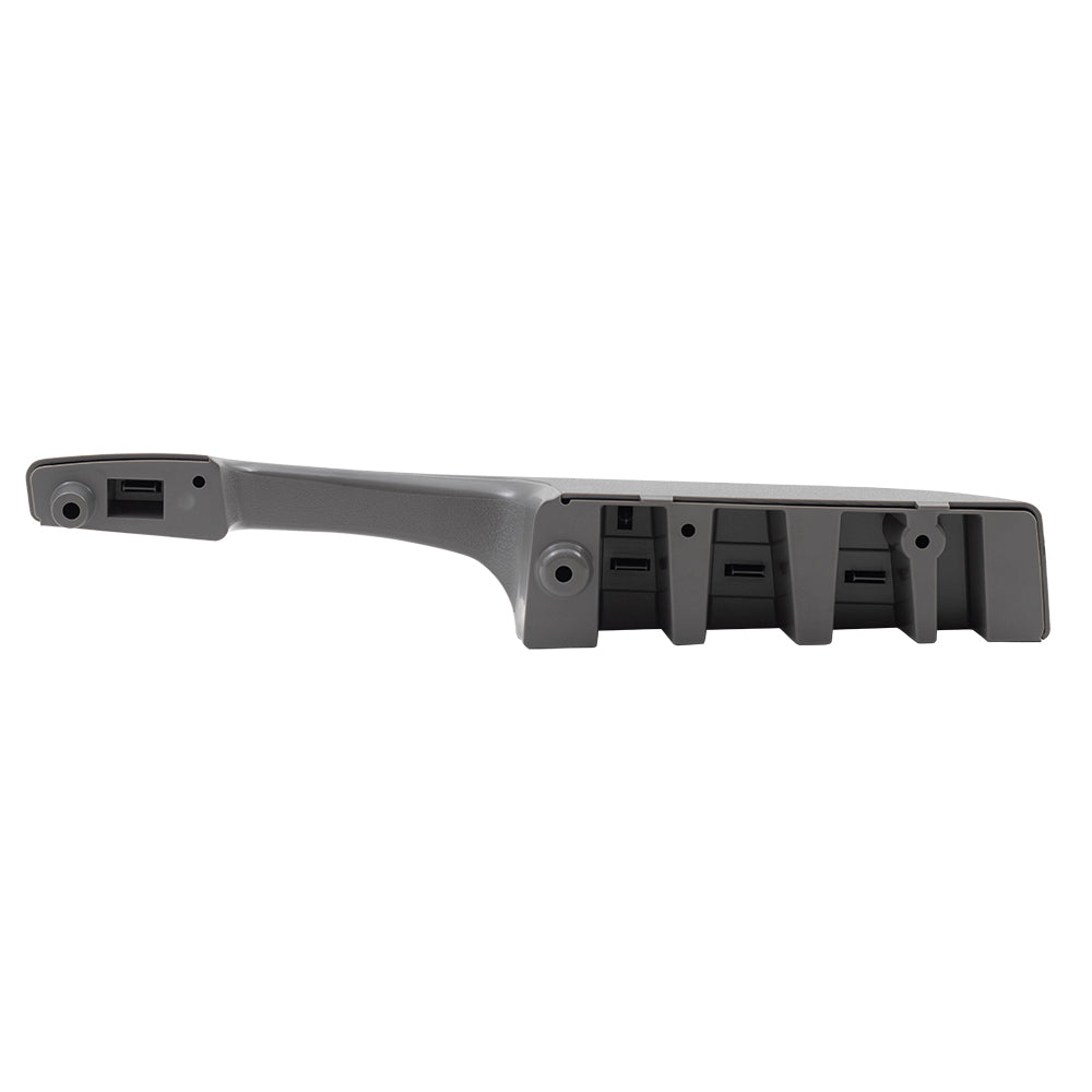 Brock Aftermarket Replacement Front Driver Left Inside Door Pull Handle Assembly And Hardware Pewter/Gray Compatible With 2003-2022 Chevy Express