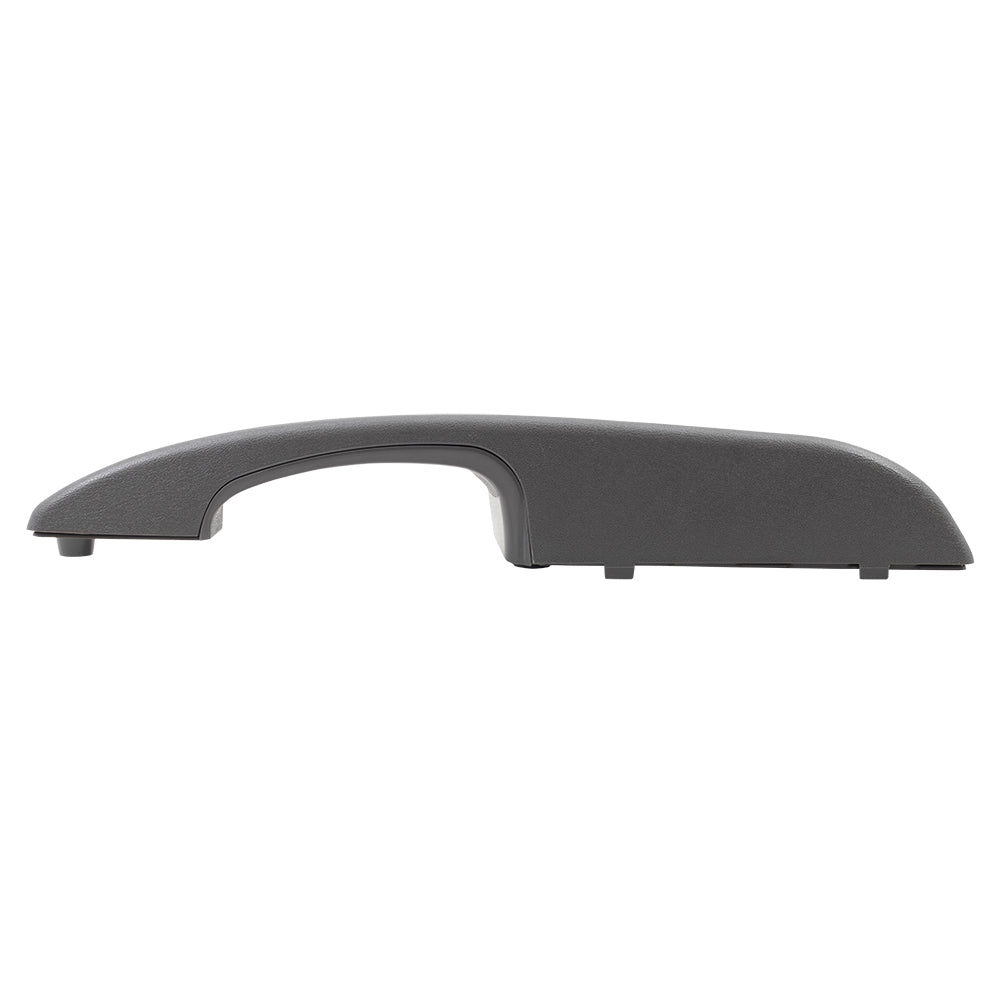 Brock Aftermarket Replacement Front Driver Left Inside Door Pull Handle Assembly And Hardware Pewter/Gray Compatible With 2003-2022 Chevy Express