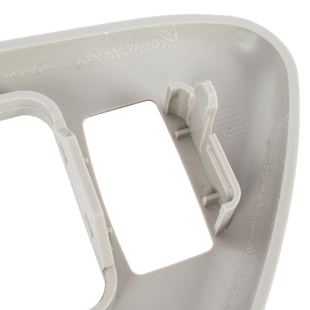 Brock Replacement Drivers Inside Interior Gray Door Handle Trim Bezel Compatible with Escalade Pickup Suburban Tahoe Yukon 15708079