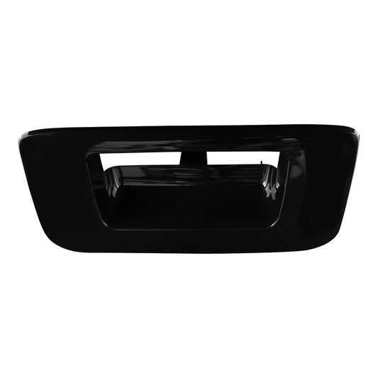 Brock Replacement Tailgate Handle Trim Bezel Ready to Paint Compatible with 2007-2014 Silverado Sierra Pickup Truck