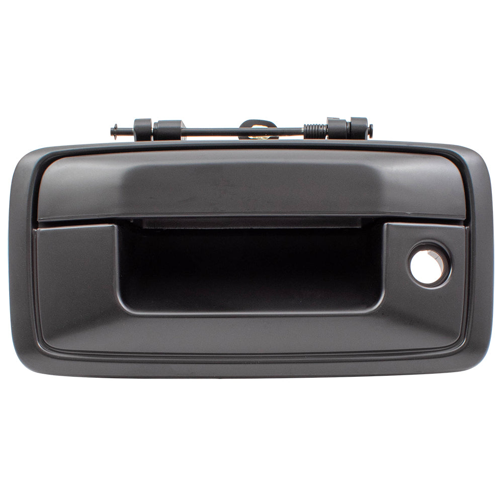 Brock Replacement Tailgate Handle Black Specialty Compatible with 14-18 Silverado Sierra 1500 15-19 2500HD/3500HD 19 LD/Limited Pickup Truck 23128693