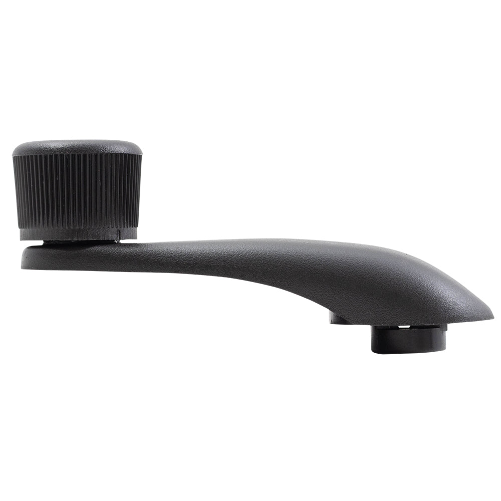Brock Replacement Black Manual Window Crank Handle Compatible with 1999-2020 Silverado/Sierra & 2000-2014 Tahoe/Suburban/Yukon/Yukon XL & 2007-2013 Avalanche