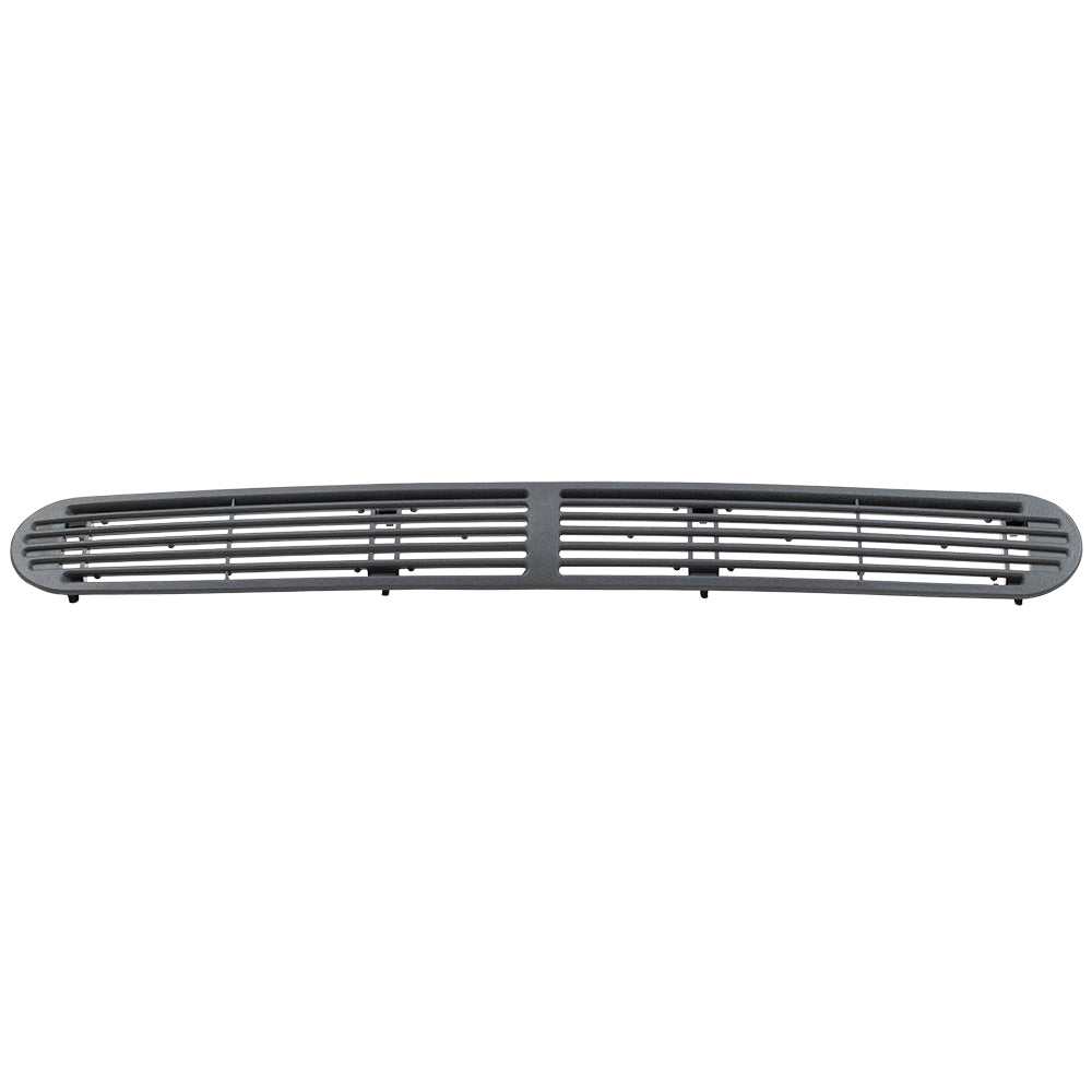 Brock Replacement Dark Gray Graphite Dash Defrost Vent Cover Grille Panel Compatible with 98-05 S10 Sonoma Jimmy Blazer Envoy Bravada