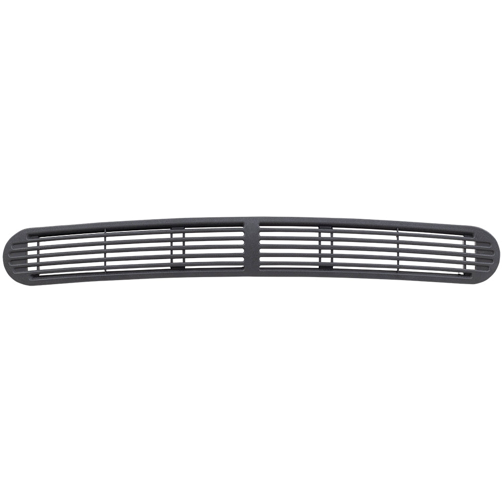 Brock Replacement Dark Gray Graphite Dash Defrost Vent Cover Grille Panel Compatible with 98-05 S10 Sonoma Jimmy Blazer Envoy Bravada