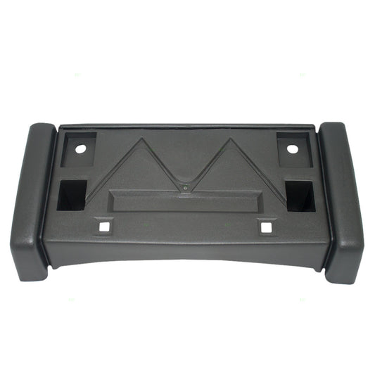 Brock Replacement Front License Plate Bracket Holder Compatible with 1994-1997 S10 Pickup Truck 1995-1997 Blazer 15672292