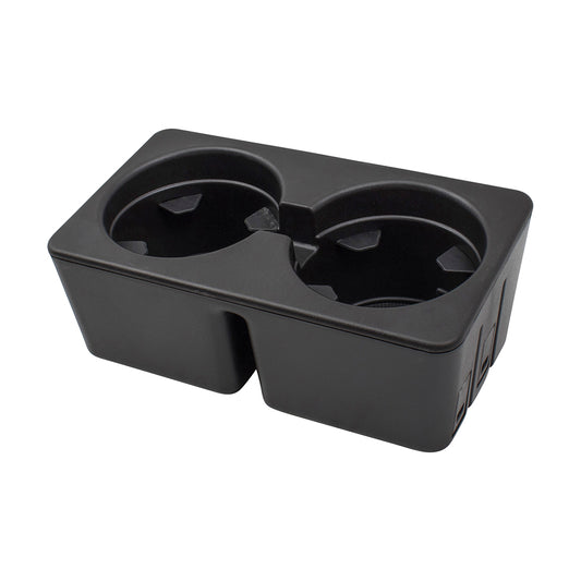 Brock Replacement Center Console Front Cup Drink Holder Compatible with 07-14 Silverado Sierra Pickup Truck Tahoe Suburban Yukon & Yukon XL 22860867 19154712