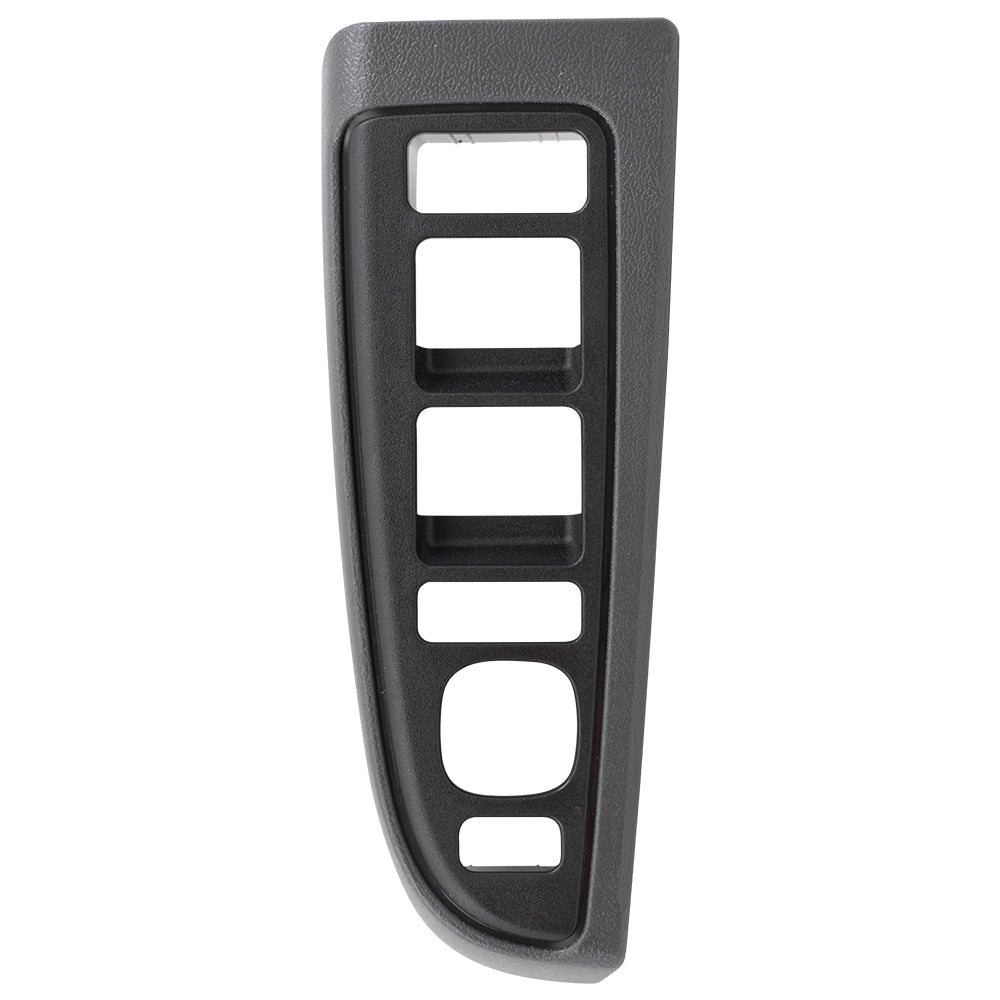 Brock Replacement Driver Power Window Master Switch Dark Gray Bezel Compatible with 03-06 Silverado Sierra Crew Cab 07 Classic Pickup Truck 89045128