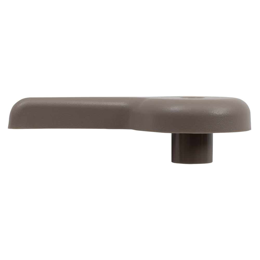 Brock Replacement Driver Front Recliner Handle Tan Compatible with 2003-2007 Silverado Sierra Pickup Truck w/ Split Bench