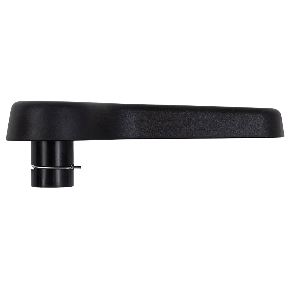 Brock Replacement Set Front Black Recliner Handles Compatible with 2007-2014 Silverado Sierra Pickup Truck