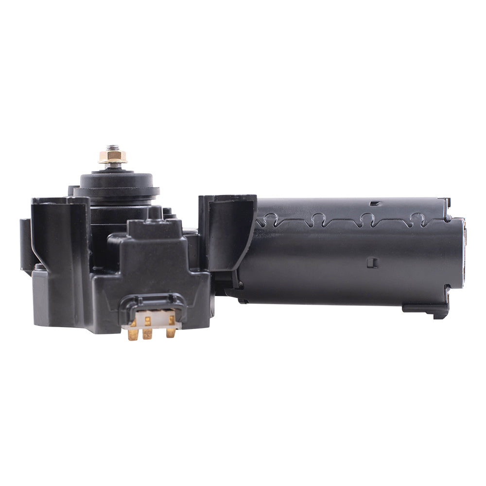 Brock Replacement Wiper Motor w/ 2 Blade Connector w/o Washer Pump Compatible with 1984-1986 Century