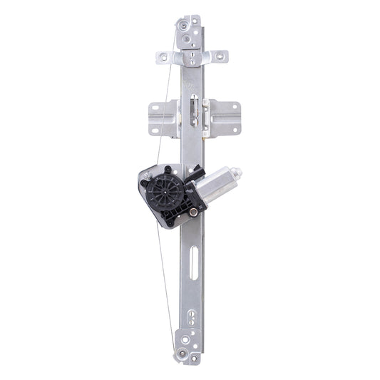 Brock Replacement Front Driver Side Power Window Regulator with Motor-2 Pin Connector without One Touch Compatible with 07-12 Acadia