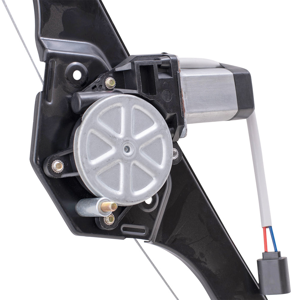 Brock Replacement Passenger Rear Power Window Regulator with Motor Compatible with 07-12 Acadia 20785729