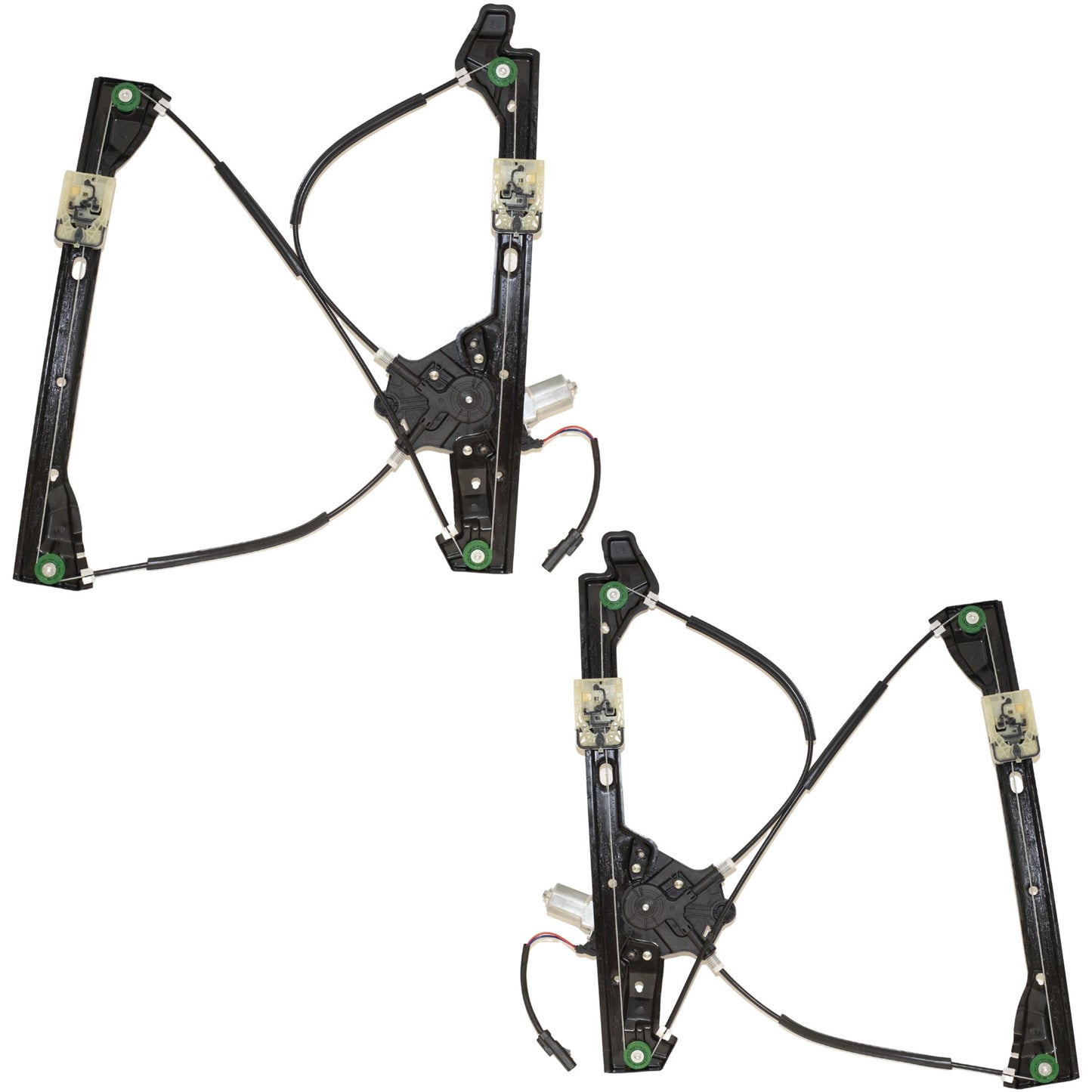 Window Regulator w/ Motor for 2018-2023 Traverse 2 Pin Connector Front for 2018-2024 Enclave for 2024 Traverse Limited 84797868 Set GM1350236