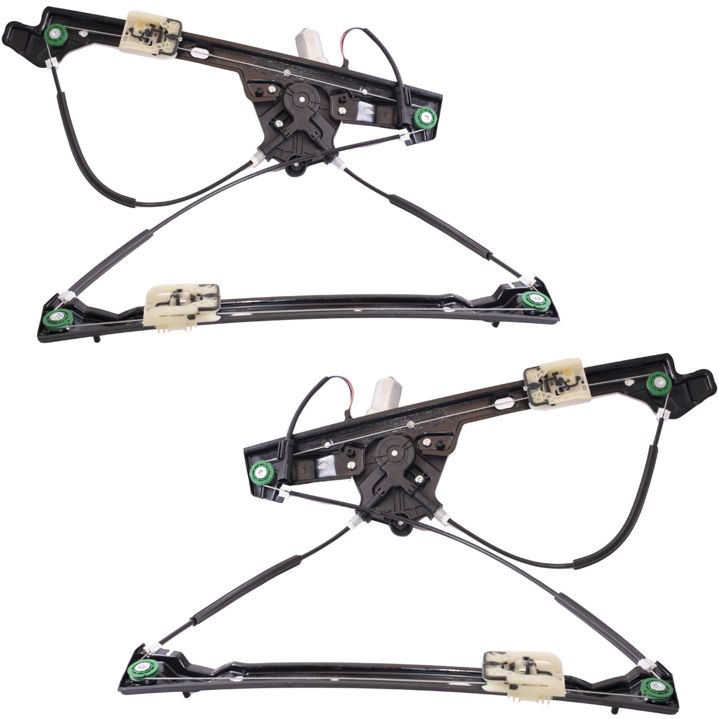 Window Regulator w/ Motor for 2018-2023 Traverse 2 Pin Connector Front for 2018-2024 Enclave for 2024 Traverse Limited 84797868 Set GM1350236