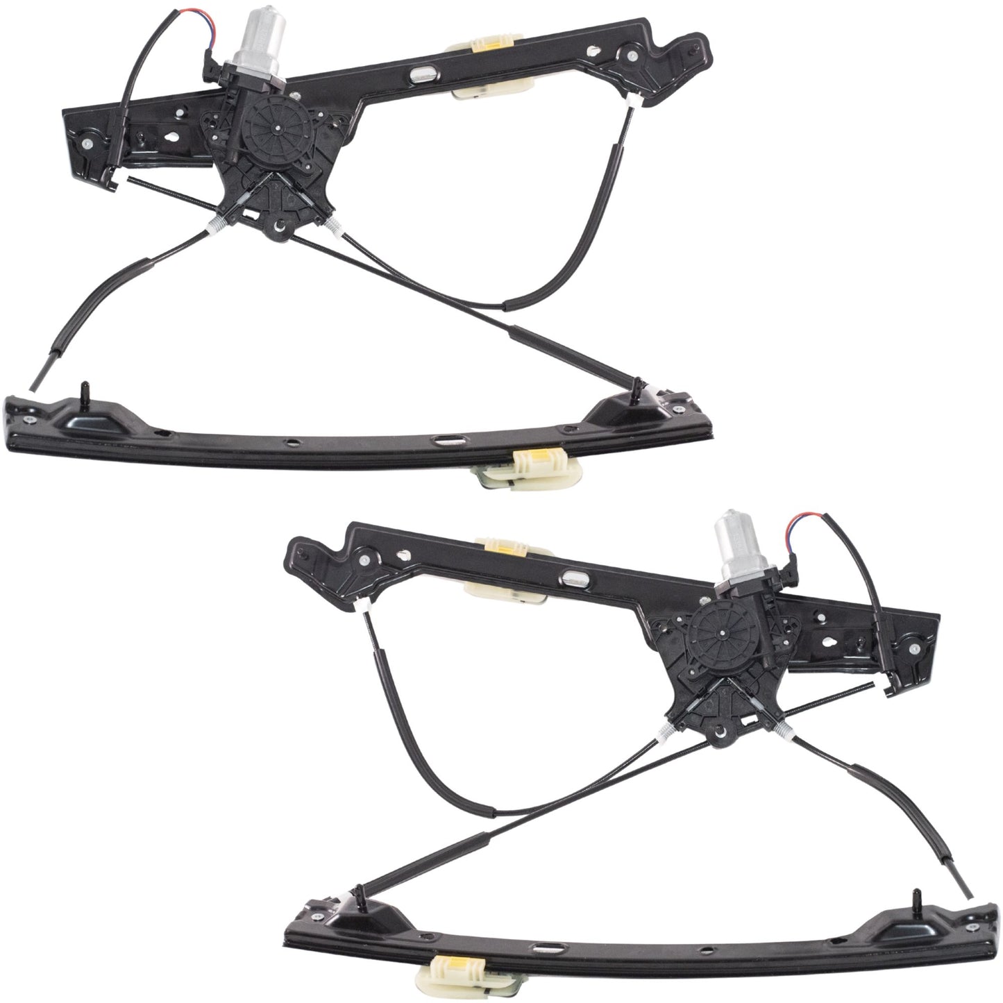 Window Regulator w/ Motor for 2018-2023 Traverse 2 Pin Connector Front for 2018-2024 Enclave for 2024 Traverse Limited 84797868 Set GM1350236