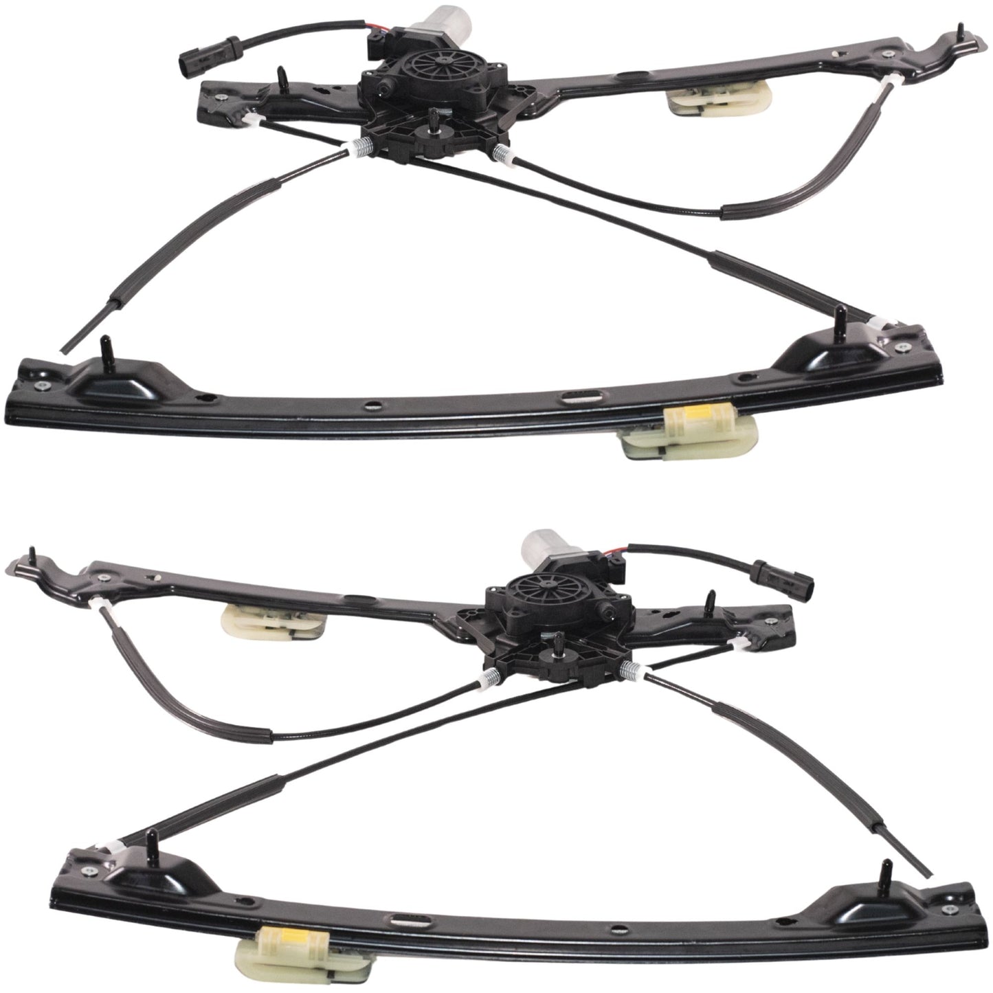 Window Regulator w/ Motor for 2018-2023 Traverse 2 Pin Connector Front for 2018-2024 Enclave for 2024 Traverse Limited 84797868 Set GM1350236