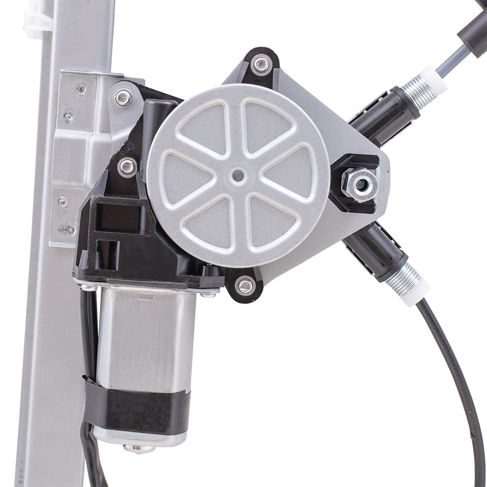 Window Regulator w/ Motor for 2003-2009 H2 Front 10390764 Set HU1350102