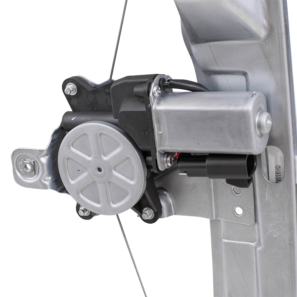 Brock Replacement Rear Passenger Side Power Window Regulator with Motor Compatible with 2011-2012 Regal and 2012 Regal eAssist