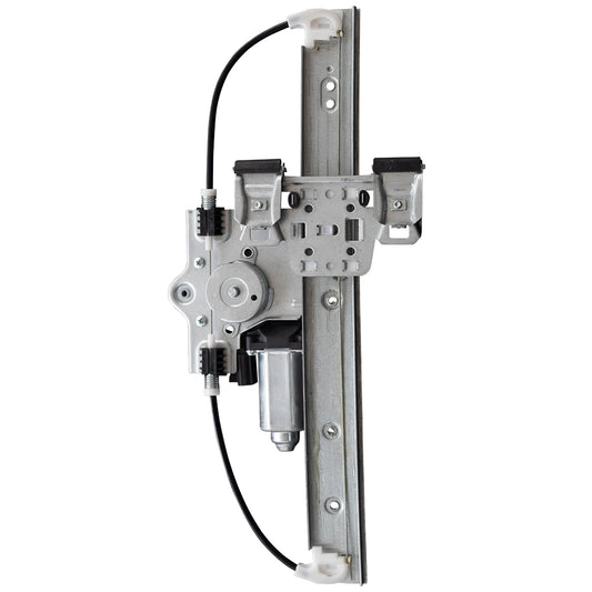 Brock Replacement Driver Rear Power Window Regulator with Lift Motor Assembly Compatible with 2006-2011 HHR 22714334