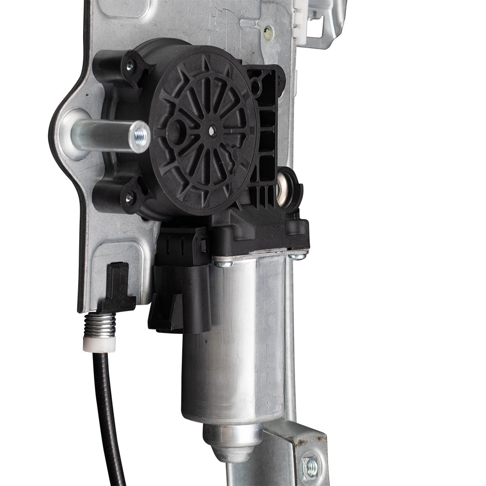 Brock Replacement Set Rear Power Window Regulators with Lift Motors Compatible with 2006-2011 HHR 22714334 22704333