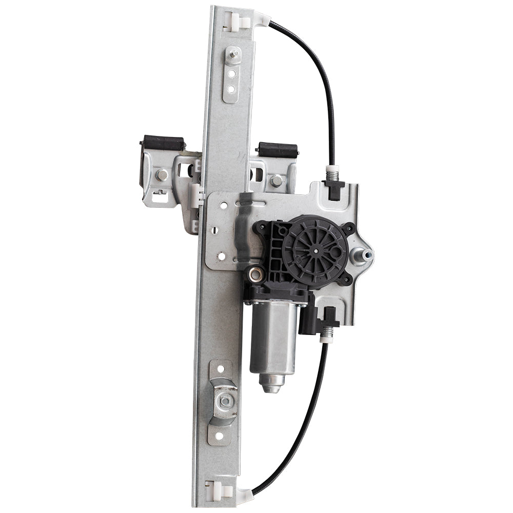 Brock Replacement Driver Rear Power Window Regulator with Lift Motor Assembly Compatible with 2006-2011 HHR 22714334