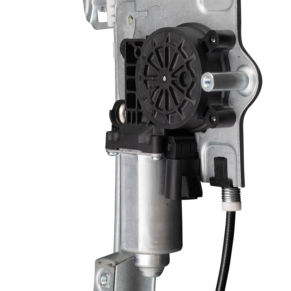 Brock Replacement Driver Rear Power Window Regulator with Lift Motor Assembly Compatible with 2006-2011 HHR 22714334