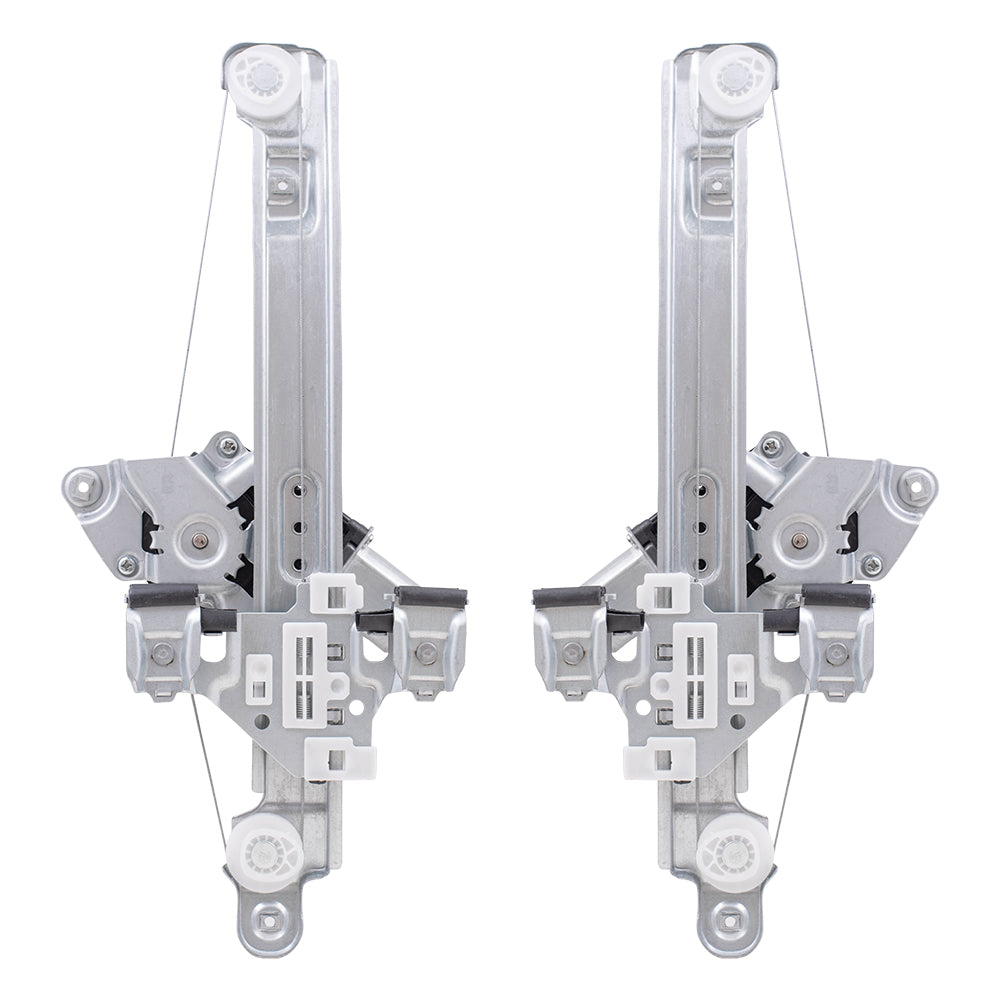 Window Regulator w/ Motor for 2010-2012 SRX Rear 22847911 Set