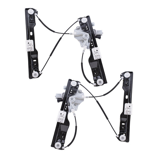 Window Regulator w/ Motor for 2013-2014 Verano Front 13350757 Set