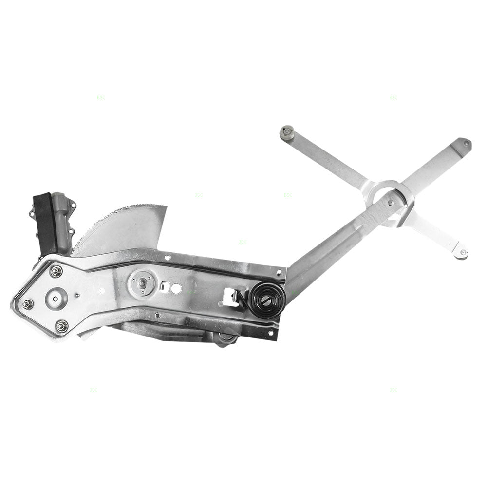 Brock Replacement Front Driver Power Window Regulator with Lift Motor Compatible with 1982-1986 GM C/K Pickup