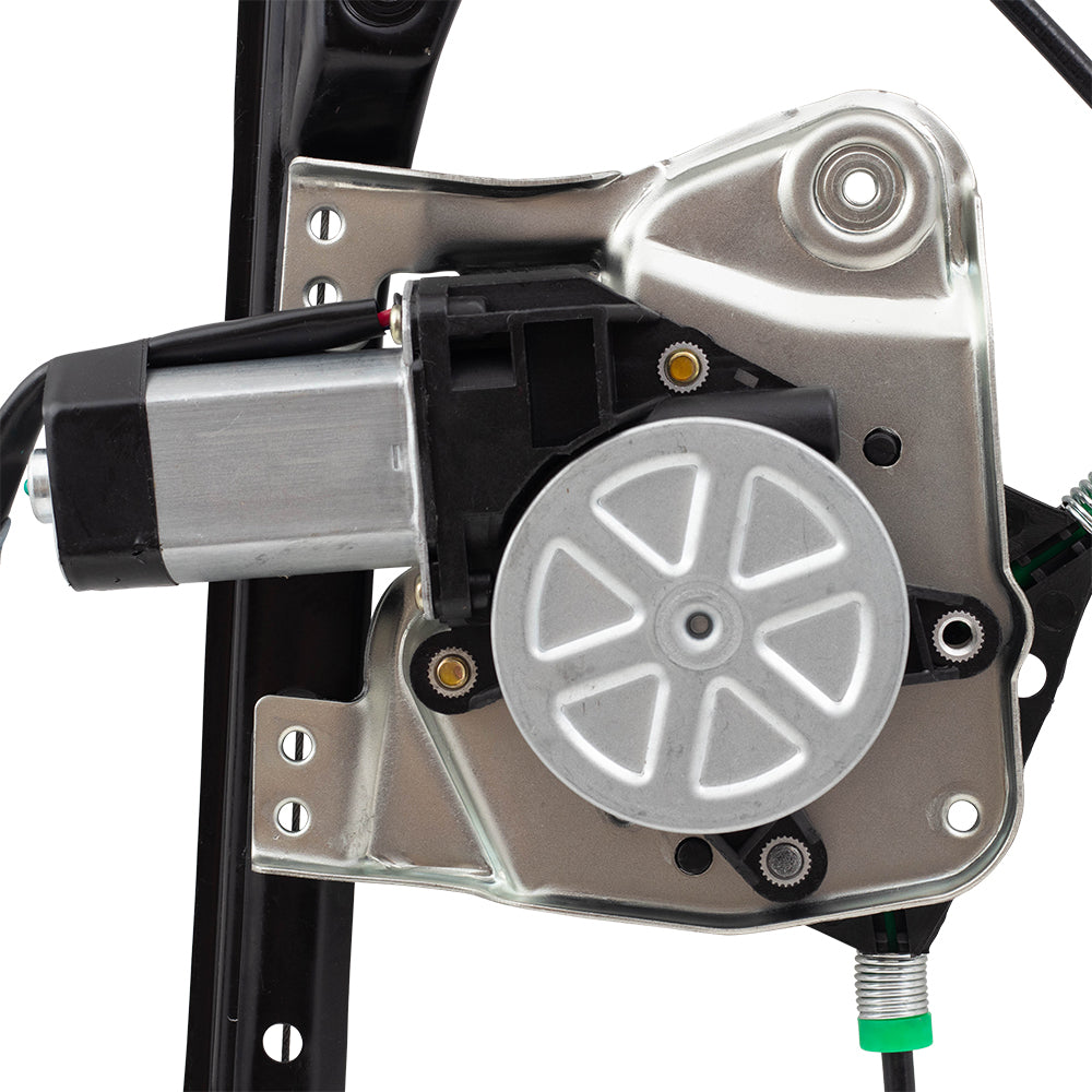 Brock Replacement Passenger Front Power Window Regulator with Lift Motor Assembly Compatible with 99-05 Grand Am Sedan 22702138