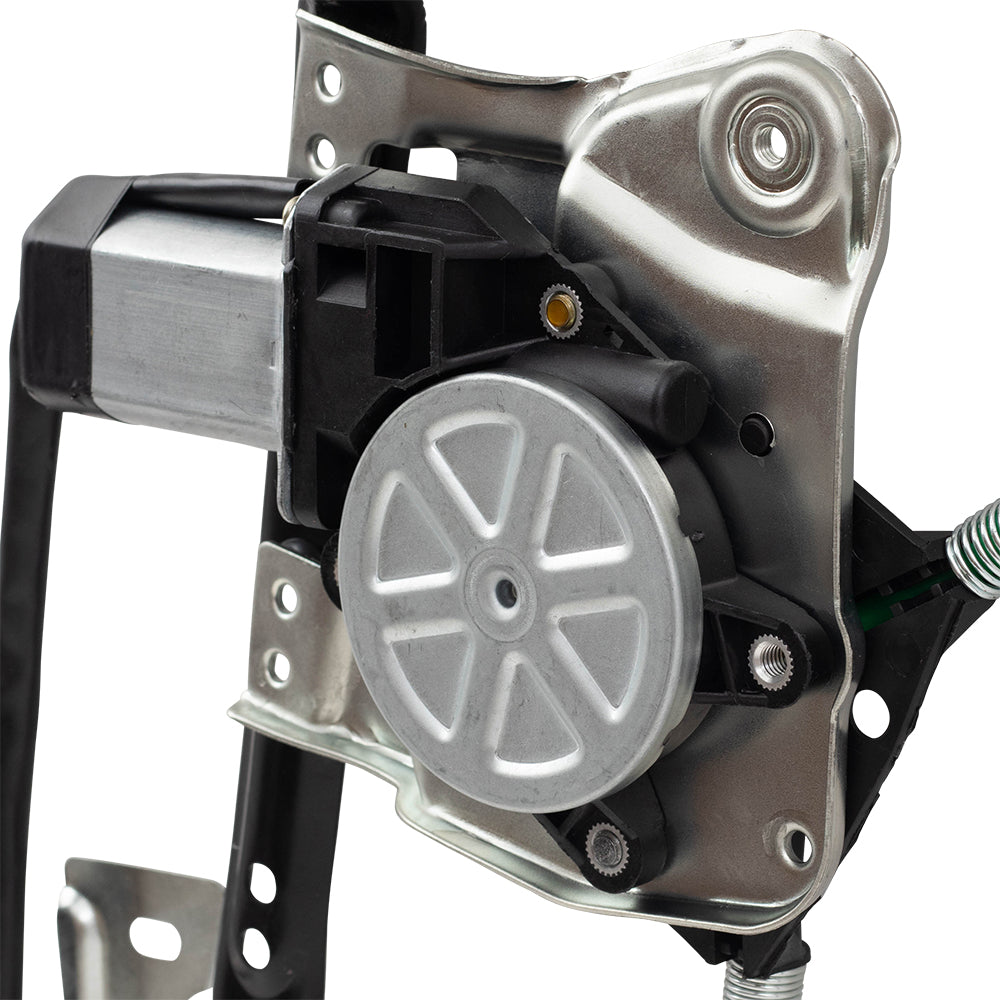 Brock Replacement Passenger Front Power Window Regulator with Lift Motor Assembly Compatible with 99-05 Grand Am Sedan 22702138