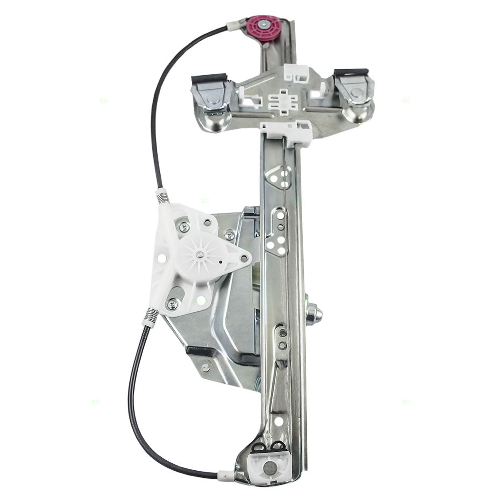 Brock Replacement Driver Rear Power Window Regulator with Lift Motor Assembly Compatible with 2000-2005 DeVille 19244838