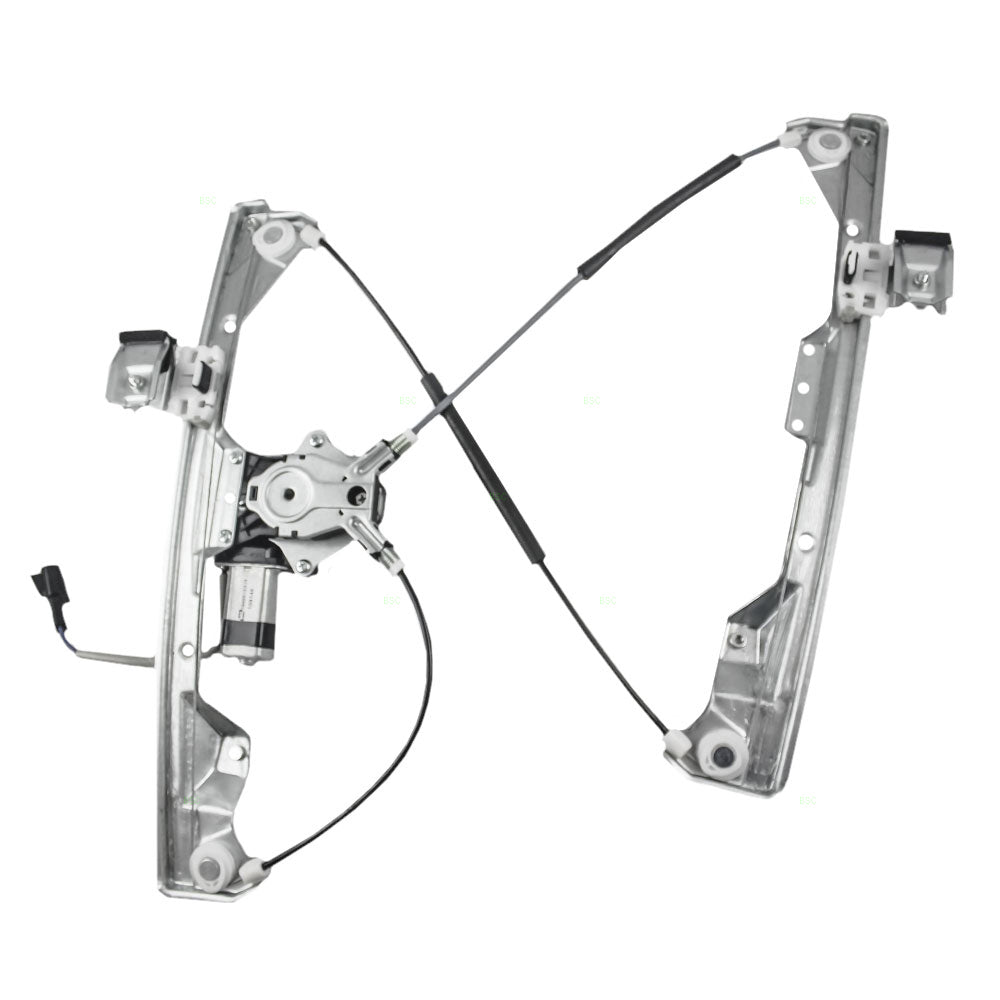 Brock Replacement Driver Front Power Window Regulator with Lift Motor Assembly Compatible with 2004-2008 Grand Prix Sedan 15934641