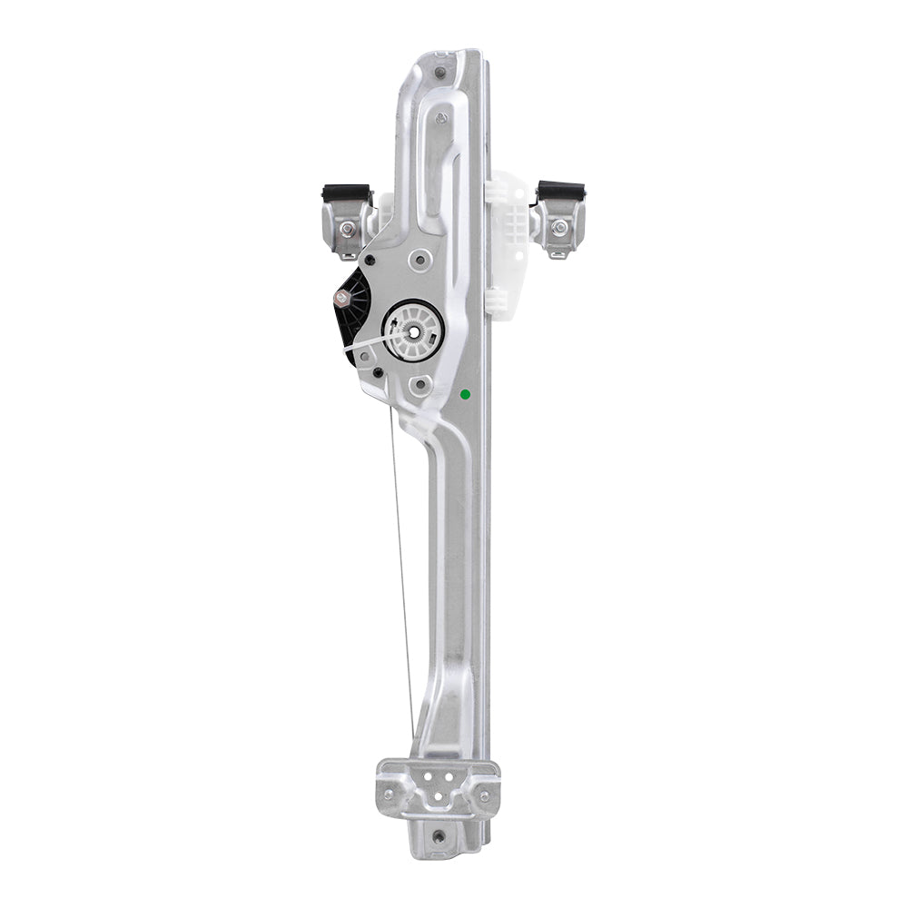 Brock Replacement Rear Passenger Side Power Window Regulator without Motor Compatible with 14-20 GM Truck