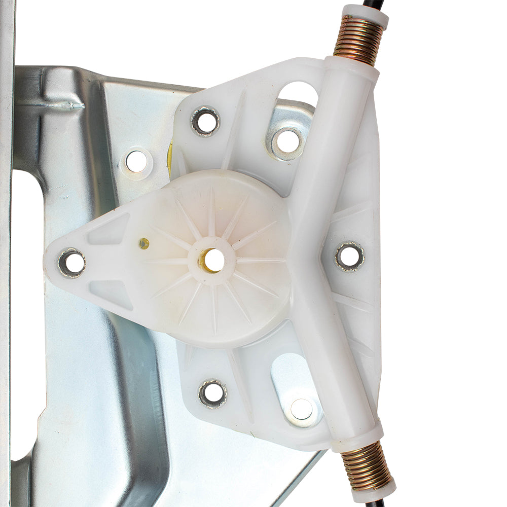 Brock Replacement Passenger Rear Power Window Regulator without Motor Compatible with 2000-2005 DeVille 19244837