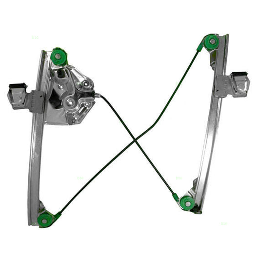 Brock Replacement Driver Front Power Window Regulator without Motor Compatible with 2003-2007 CTS 15775229