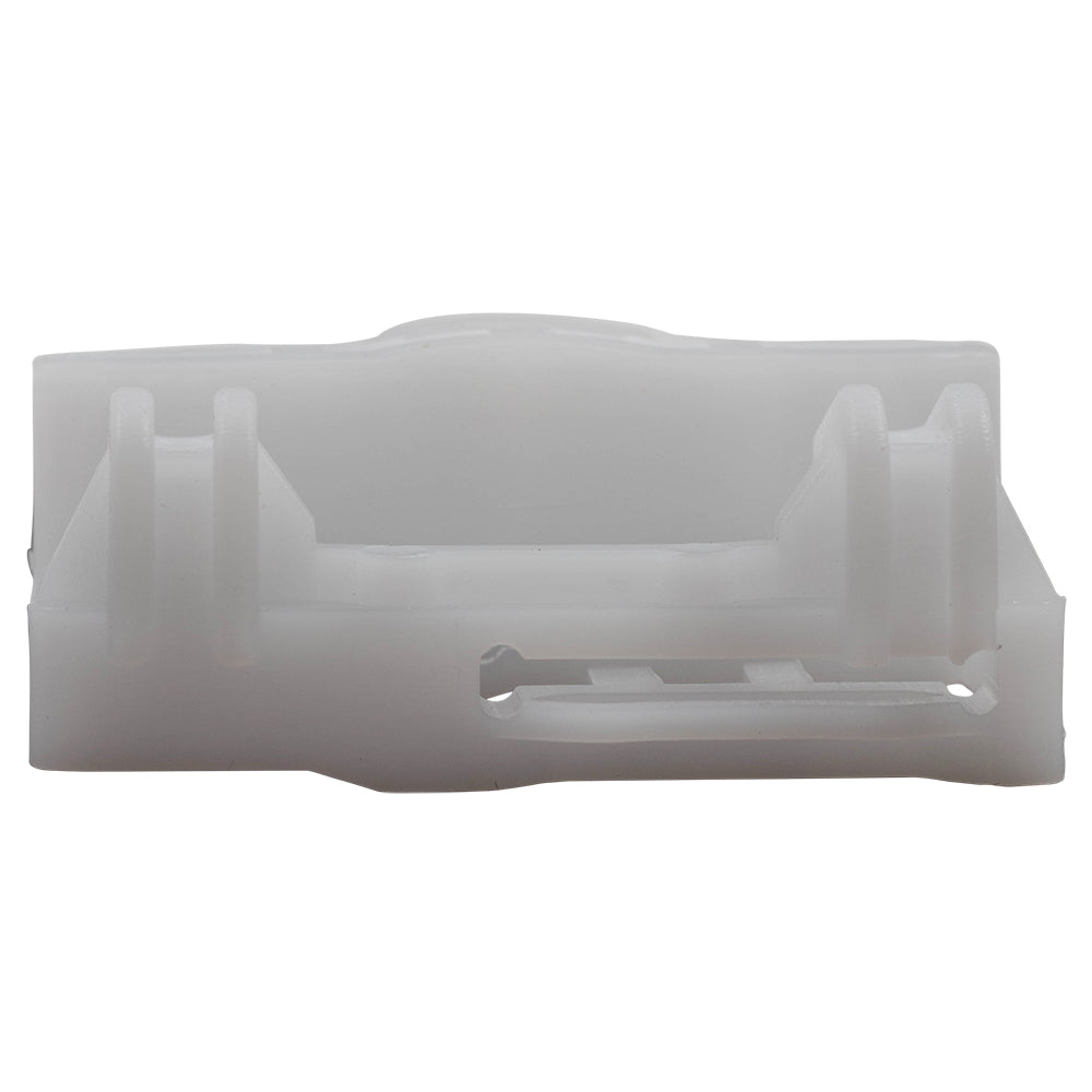 Brock Replacement Passenger Set Front Window Lift Regulator Glass Guides Compatible with 1996-2005 Passat 22697623