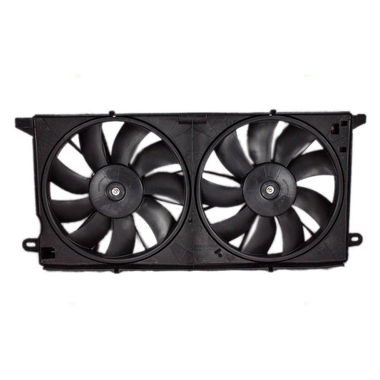 Brock Replacement Dual Cooling Fan Compatible with 2000-2005 DeVille 2001-2003 Aurora 12463003