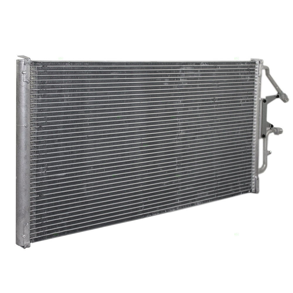 Brock Replement A/C Condenser Assembly Compatible with 1996-1999 Suburban Tahoe Yukon 52480034