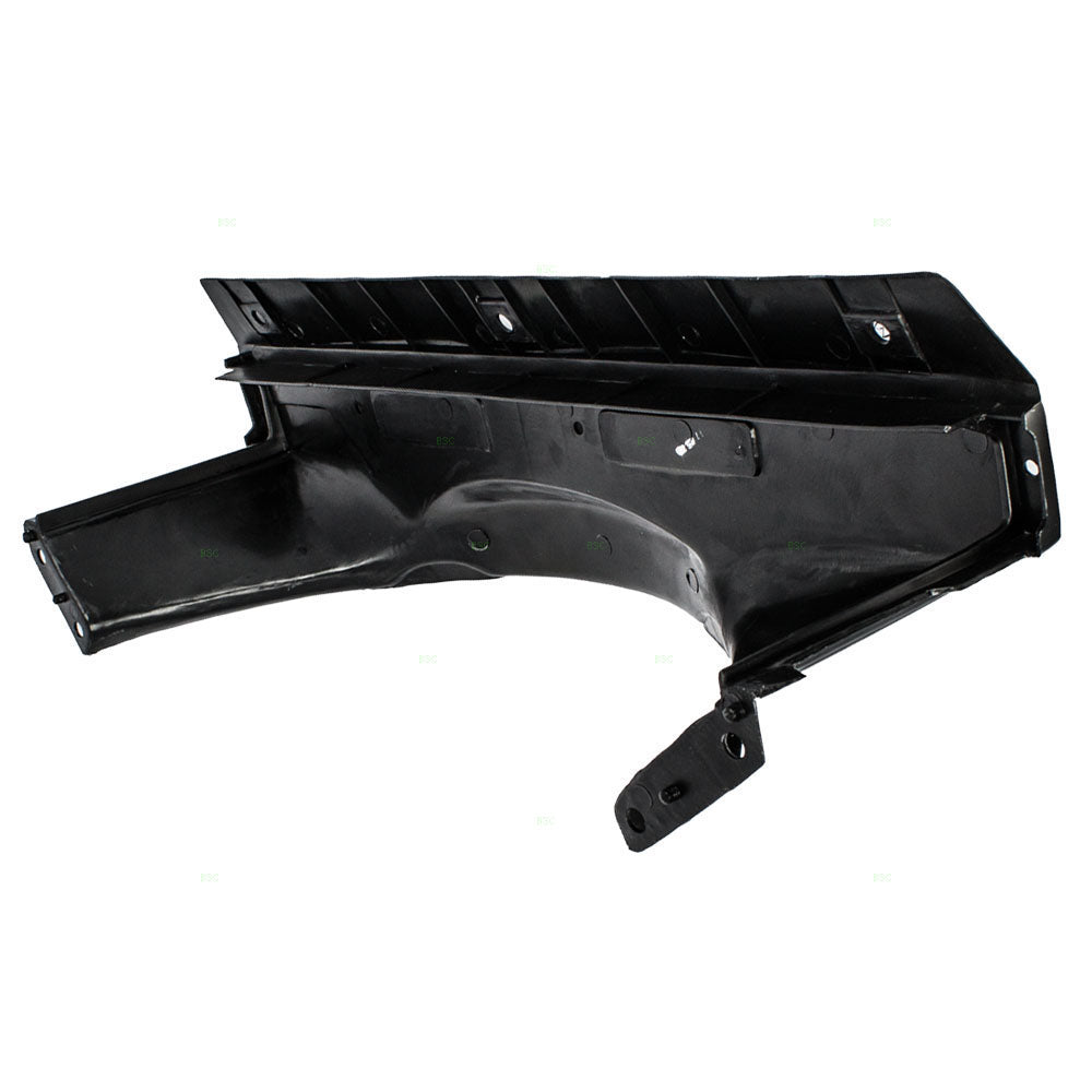 Brock Replacement Radiator Fan Upper Shroud Compatible with S10 Sonoma Blazer Jimmy Envoy Bravada Hombre 6 cyl