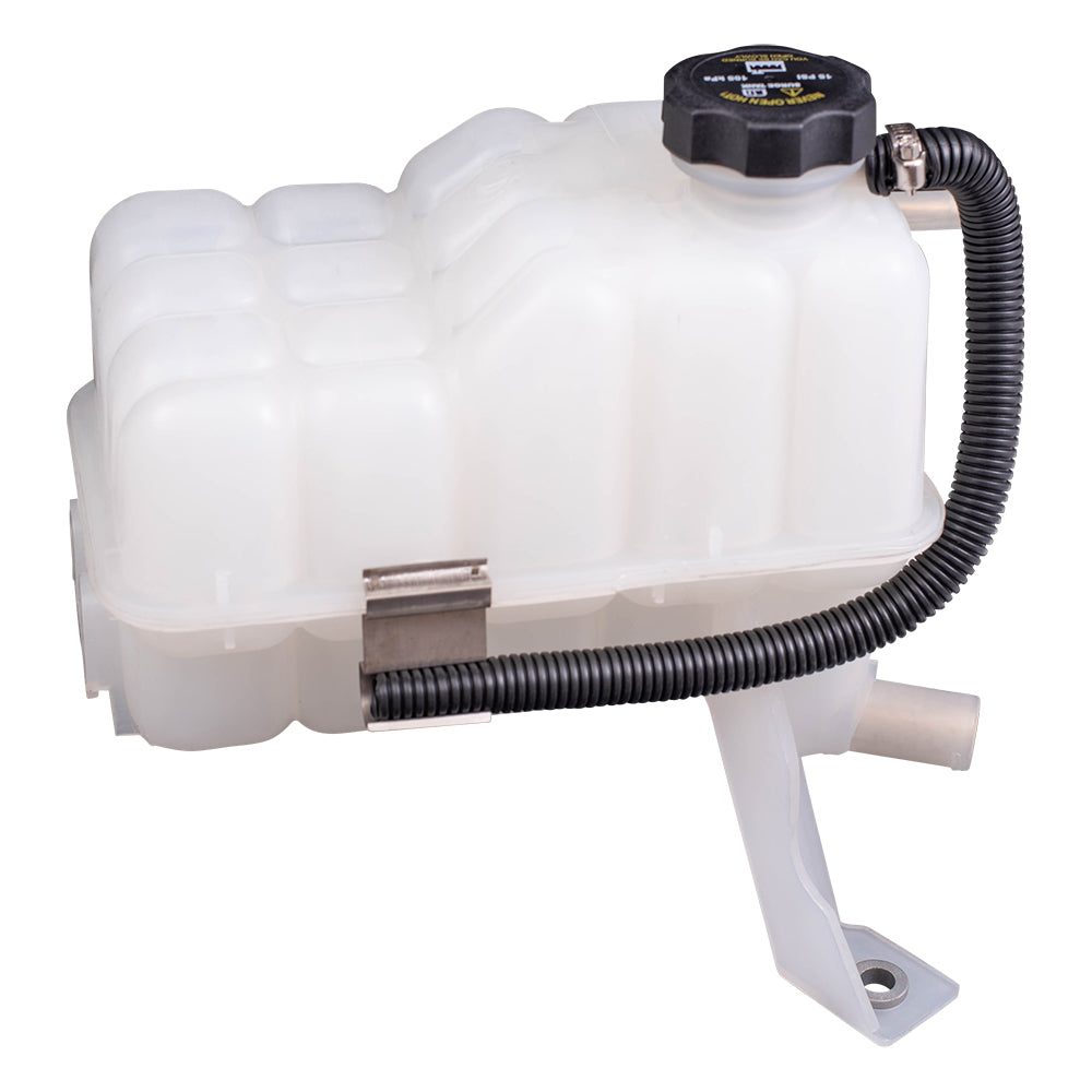 Brock Replacement Coolant Recovery Tank w/ Cap Sensor Compatible with 1999-2006 Silverado 1999-2006 Sierra