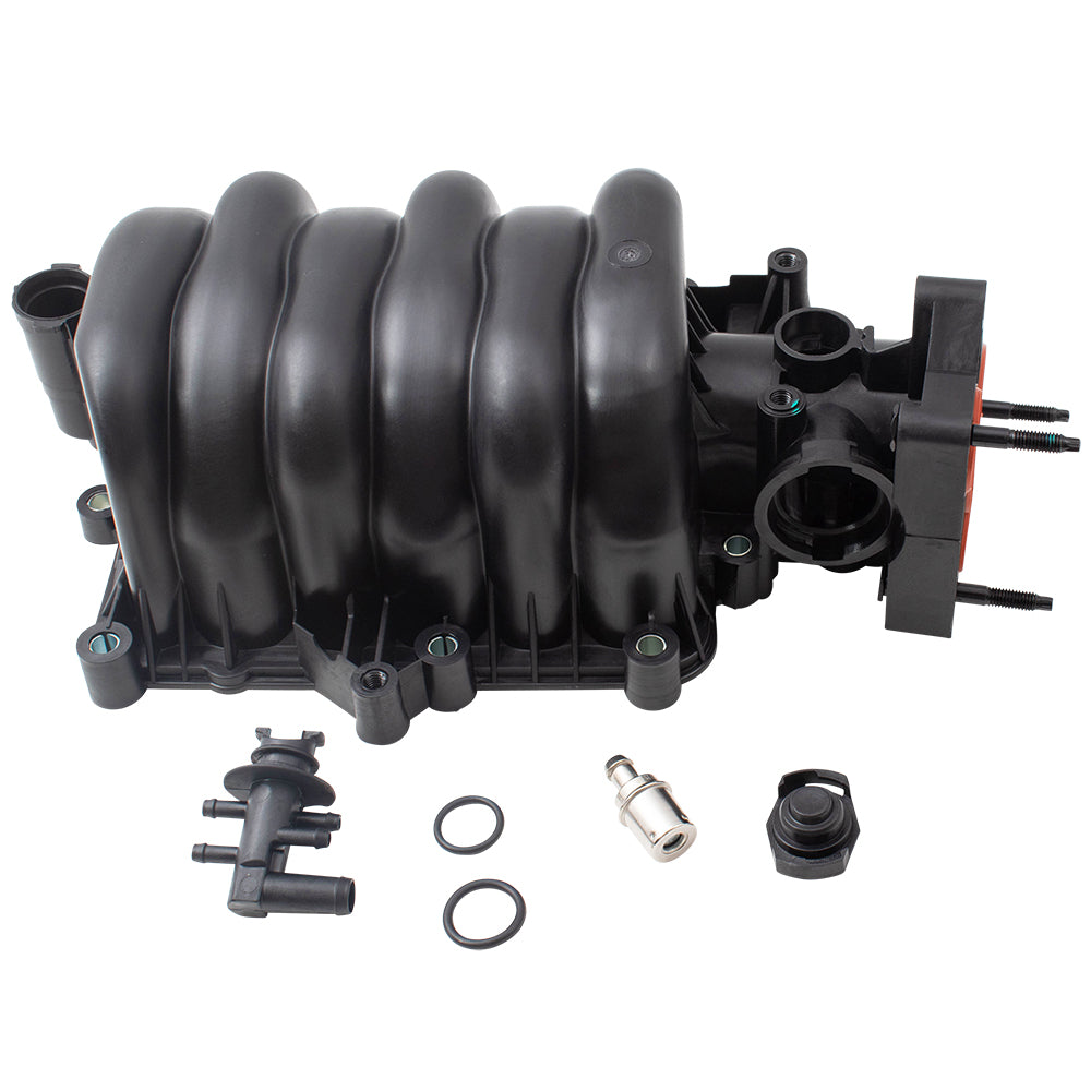 Brock Replacement Upper Intake Manifold w/ Gasket Kit Compatible with 93-95 GM LeSabre Regal Lumina APV Silhouette Trans Sport Eighty-Eight 3.8L 17113044 615-179 329-01372