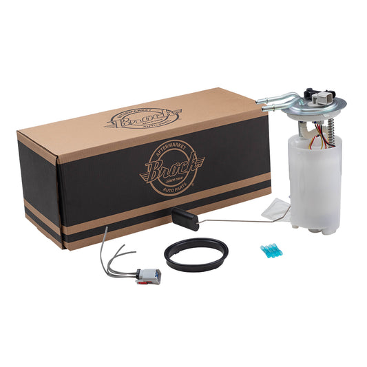 Brock Replacement Flex Fuel Pump Module Assembly Compatible with 2002-2004 Tahoe Yukon 5.3L 2004-2005 Escalade 19153713 323-01425