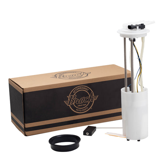Brock Replacement Fuel Pump Module Assembly Compatible with 2000-2002 S10 Sonoma 2.2L Pickup Truck 15073337