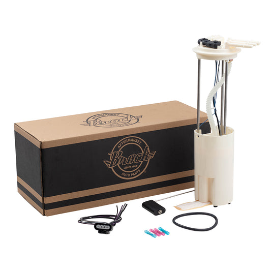 Brock Replacement Fuel Pump Module Assembly Compatible with 1996 S10 Sonoma Hombre Pickup Truck 2.2L 19179984