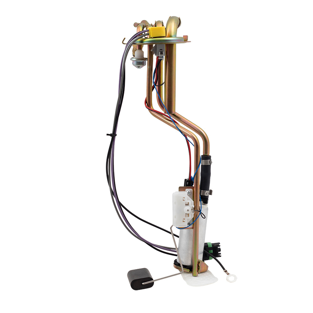 Brock Replacement Gasoline Fuel Pump with Sending Unit Assembly Compatible with 1996-1997 C/K 1500 2500 3500 Pickup Truck V8 25163473 19111394