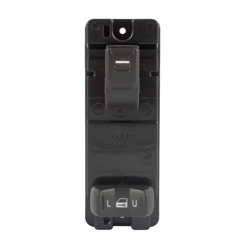 Brock Replacement Passengers Front Power Window Switch Compatible with 04-12 Pickup Truck 15897773