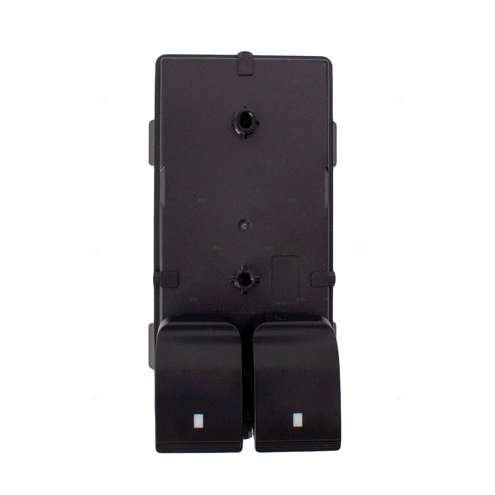 Brock Replacement Drivers Front Power Window Master Switch 2 Button Control Compatible with 07-14 Silverado Sierra HHR Panel 20945132