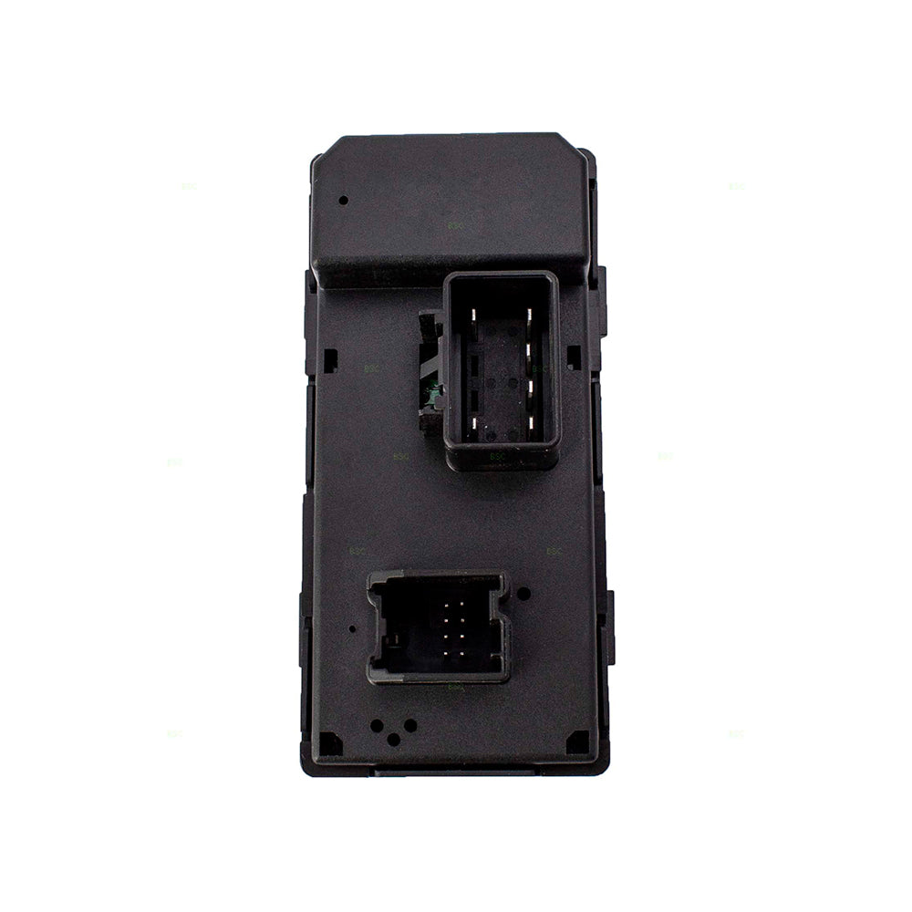 Brock Replacement Drivers Front Power Window Master Switch 2 Button Control Compatible with 07-14 Silverado Sierra HHR Panel 20945132